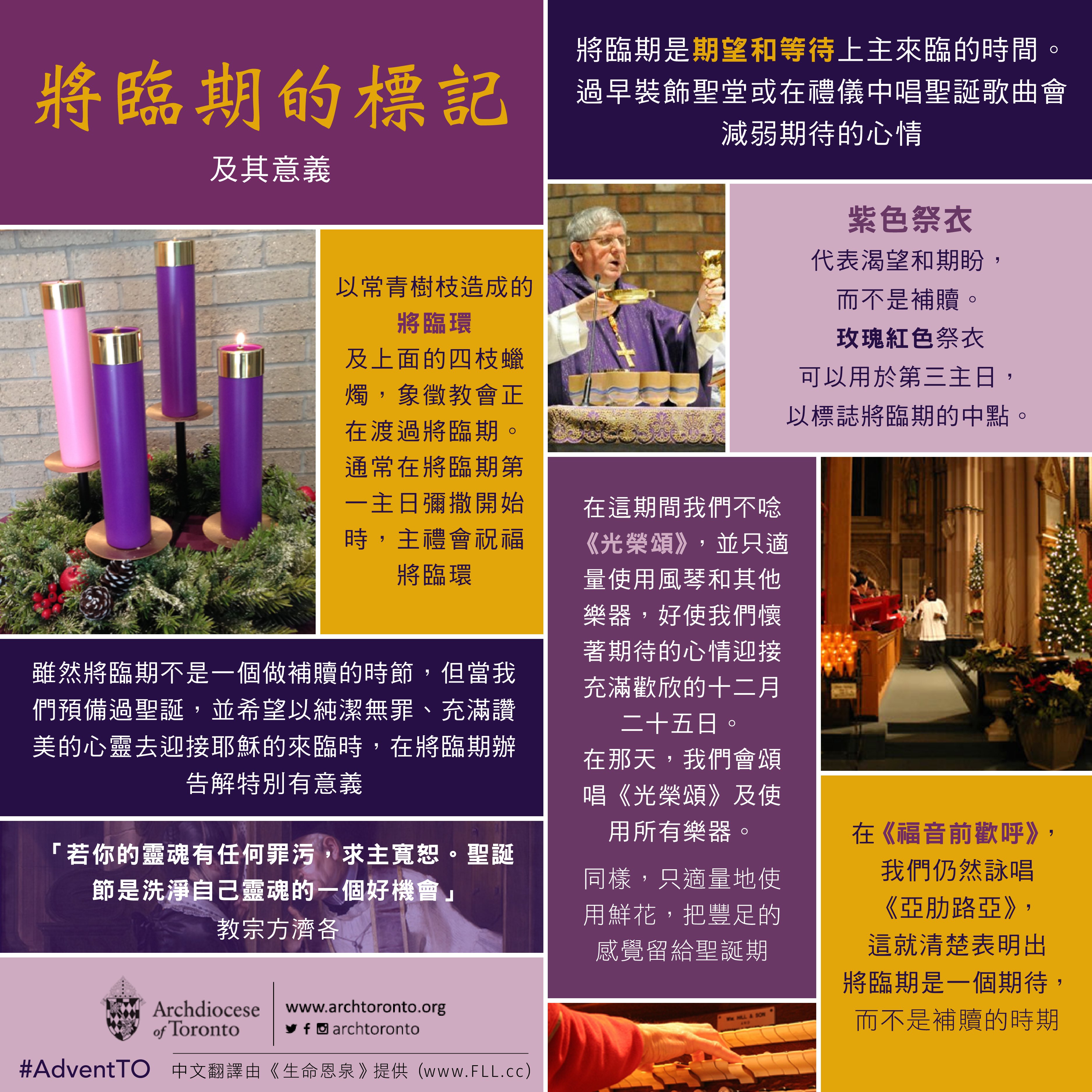 Infographic: Advent Symbols (Chinese - Traditional) Infographic: Advent Symbols (Chinese - Traditional)