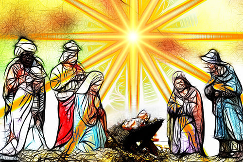 Nativity Sketch Nativity Sketch