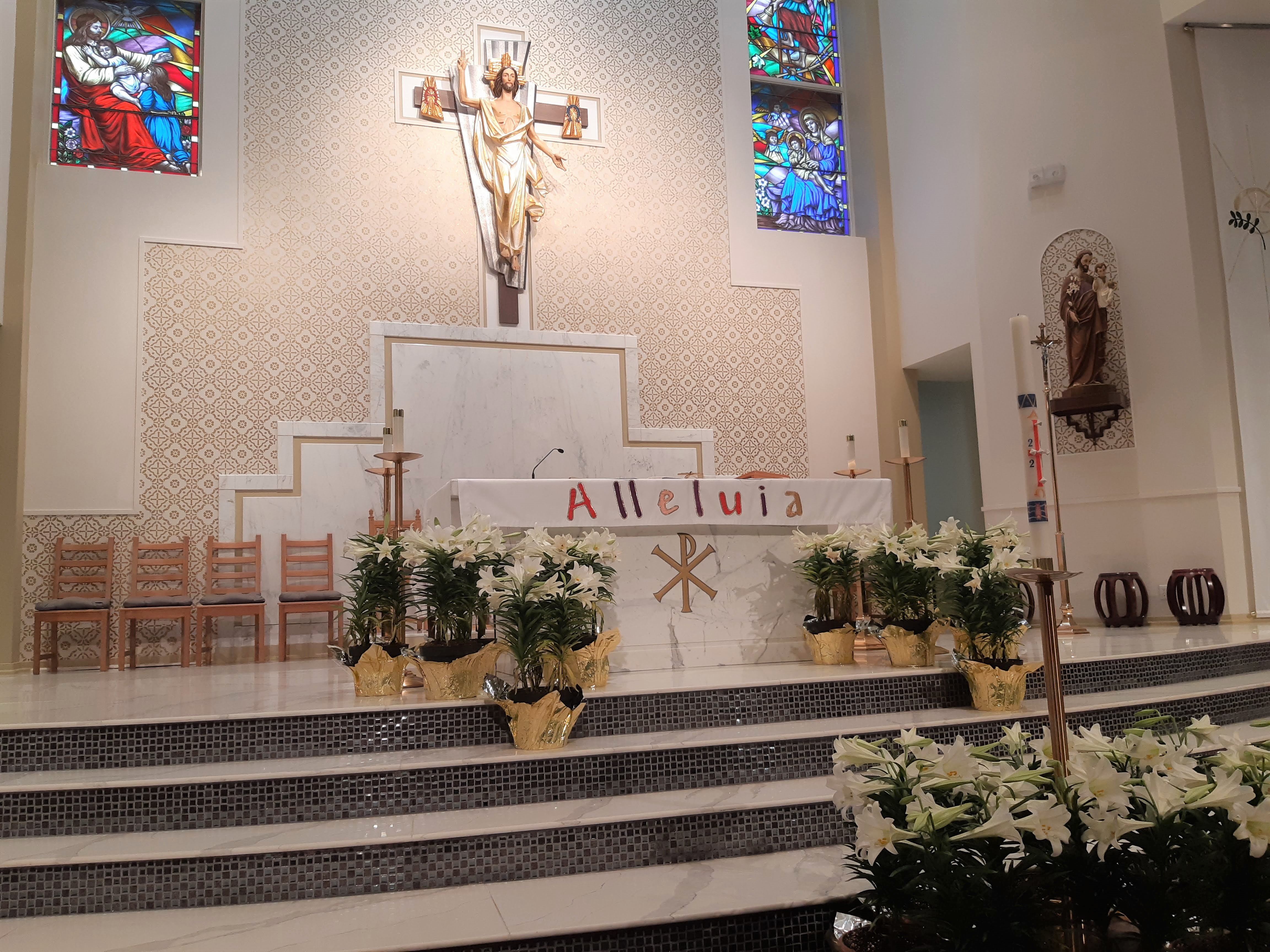 altar view (easter)