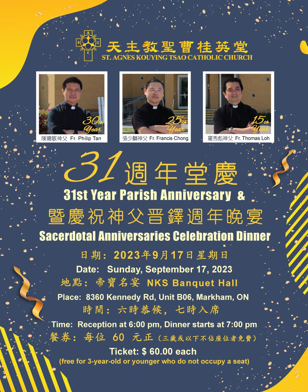 31st Parish Celebration
